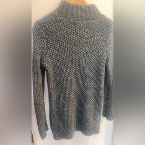 Banana Republic Teal Cable Knit Pullover